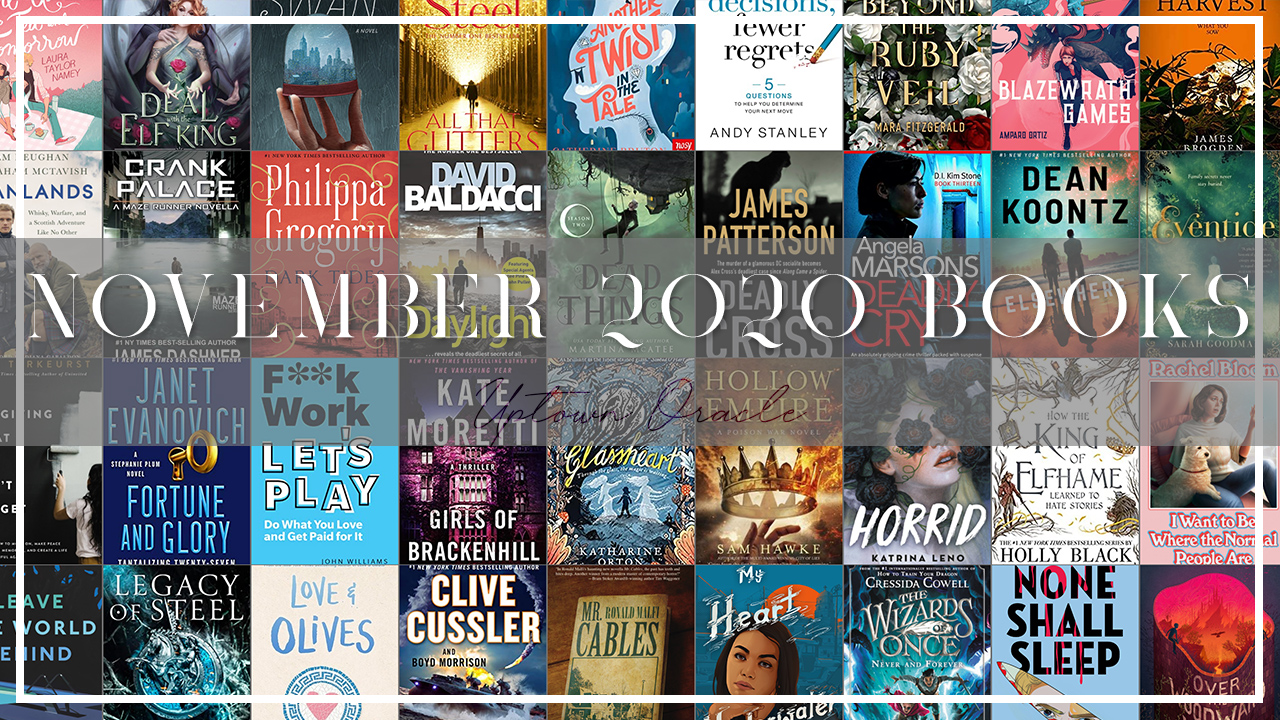 November 2020 Book Release List